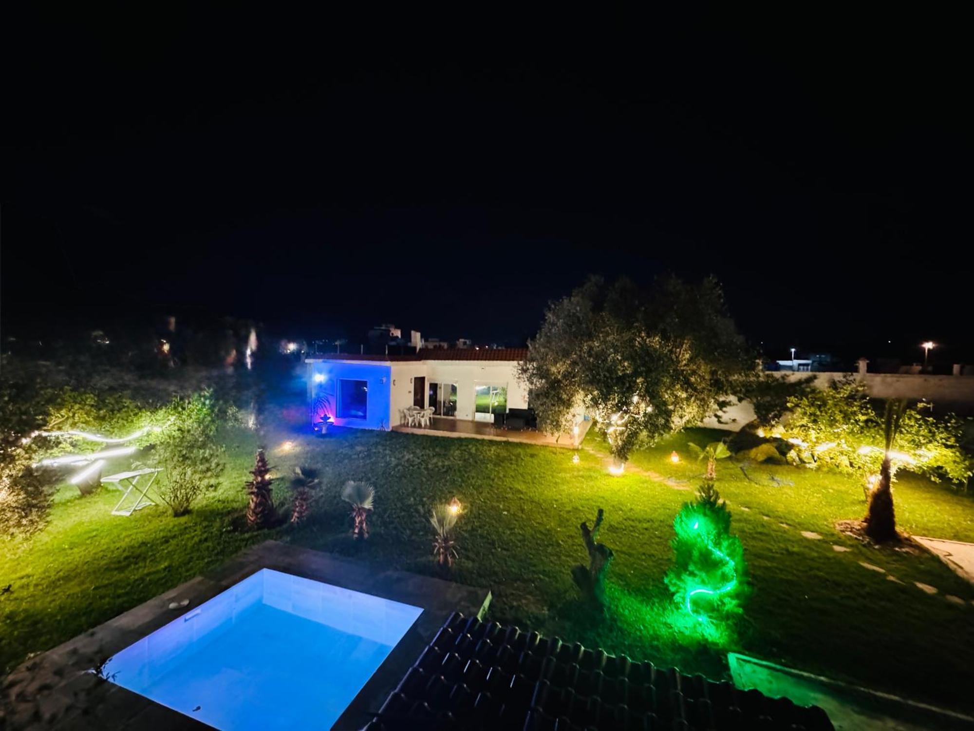 Central Villa With Pool Garden 5Km Sea Cabo Tétouan Extérieur photo